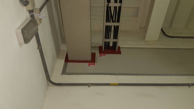 防火填塞施工照片 3